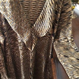 Black and yellow sweater